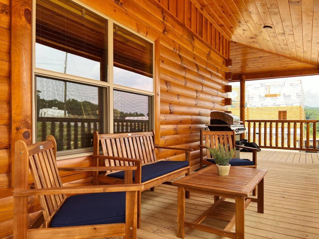 Splendid 2Cabins Sleeps 28 Pool Hot Tub More Pigeon Forge Ngoại thất bức ảnh